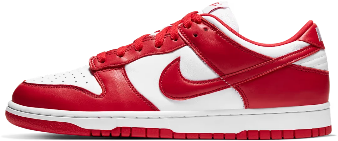 Tenis Dunk Low University Red